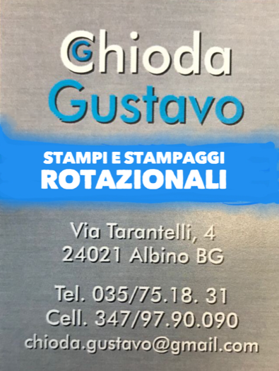 logo Chioda Gustavo Stampi & Stampaggi Rotazionali