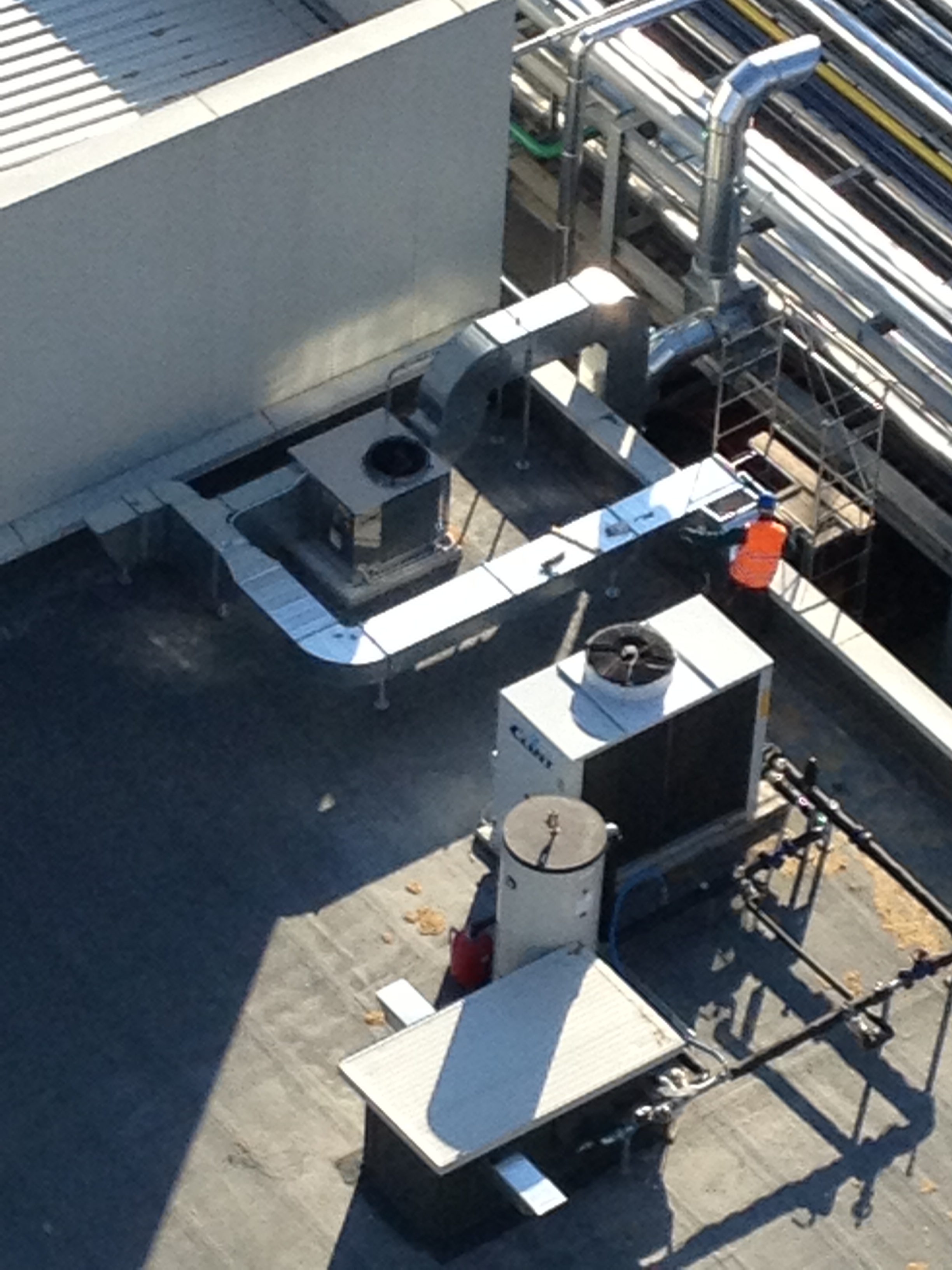 Impianto di condizionamento rooftop