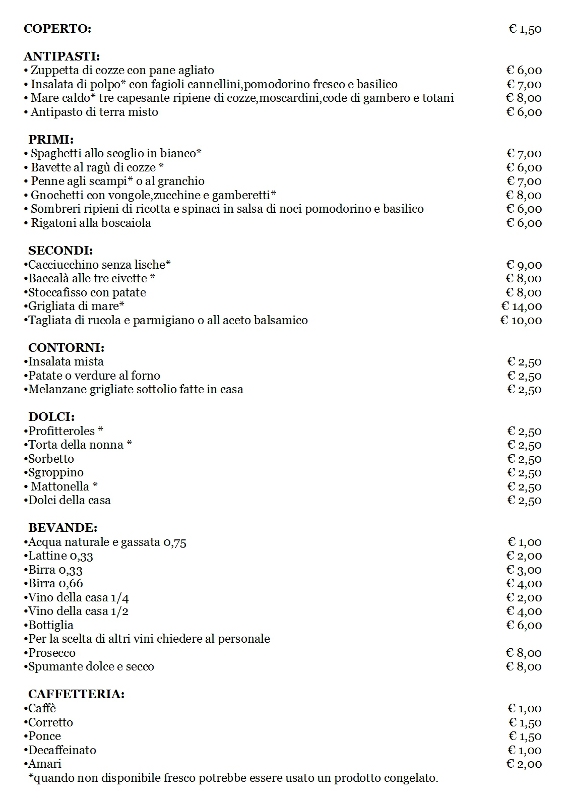 Osteria le tre civette