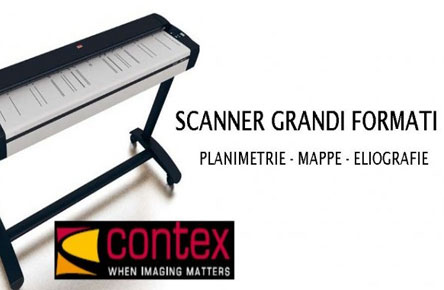 Scanner Grandi Formati - Planimetrie - Mappe - Eliografie