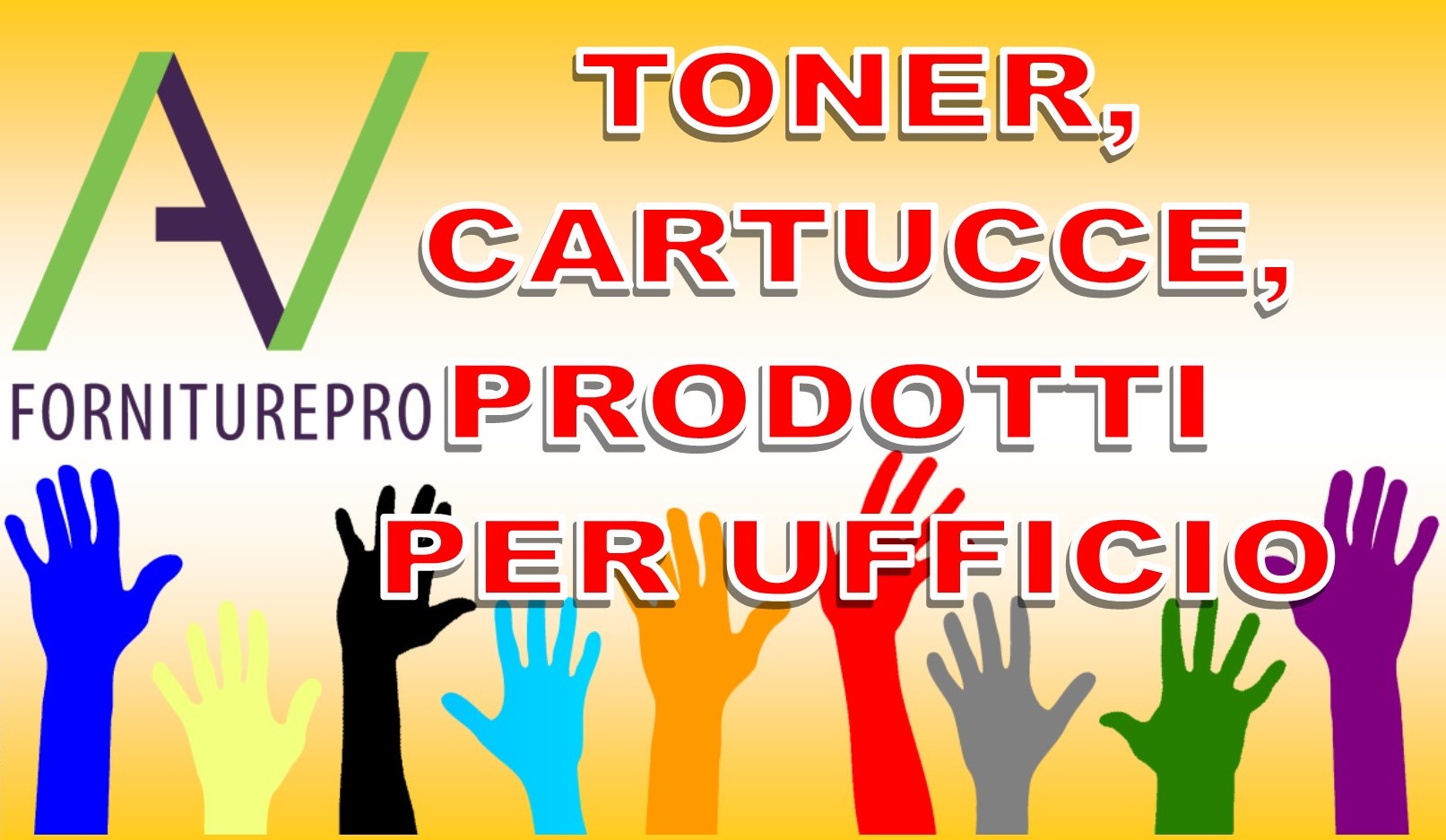 Promotion & Abbigliamento - Esclusivamente per partite IVA, tutti i consumabili necessari per un ufficio moderno. Toner e cartucce di ogni tipo. Cartoleria e archiviazione, modulistica, grafica e stampa cataloghi, annuari eccetera. Specializzata in consumabili per studi medici.