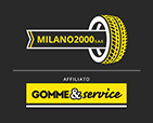 logo Milano 2000 - Commercio Pneumatici