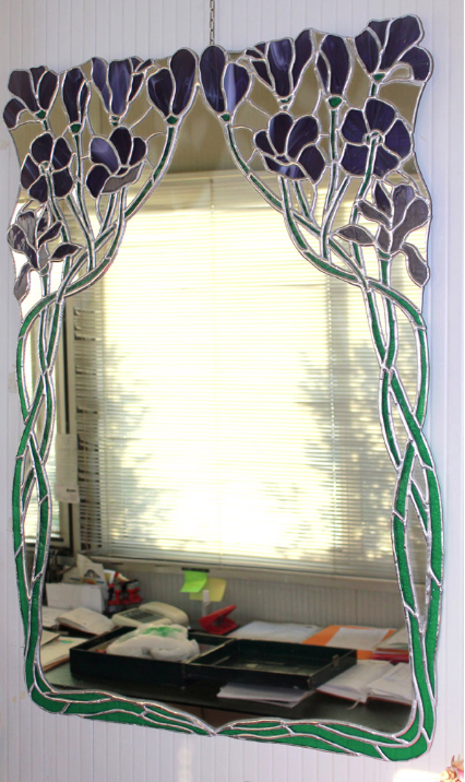 	Specchio decorato	